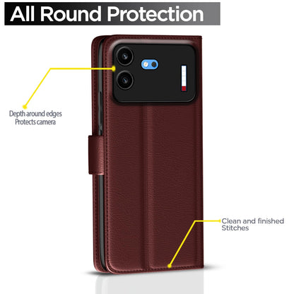 Pikkme Nothing Phone 4b 5G Wallet brown wallet flip cover – photo 4