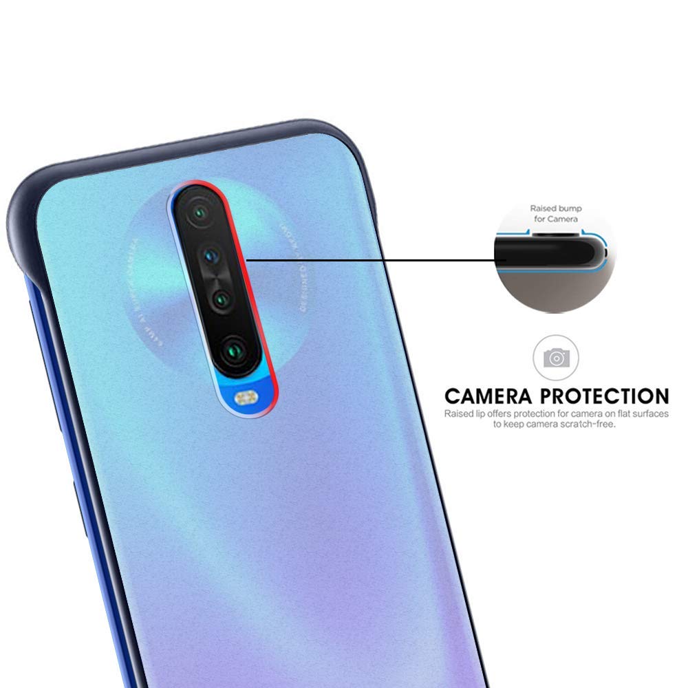 Poco X2 back cover in blue by Pikkme – photo 3