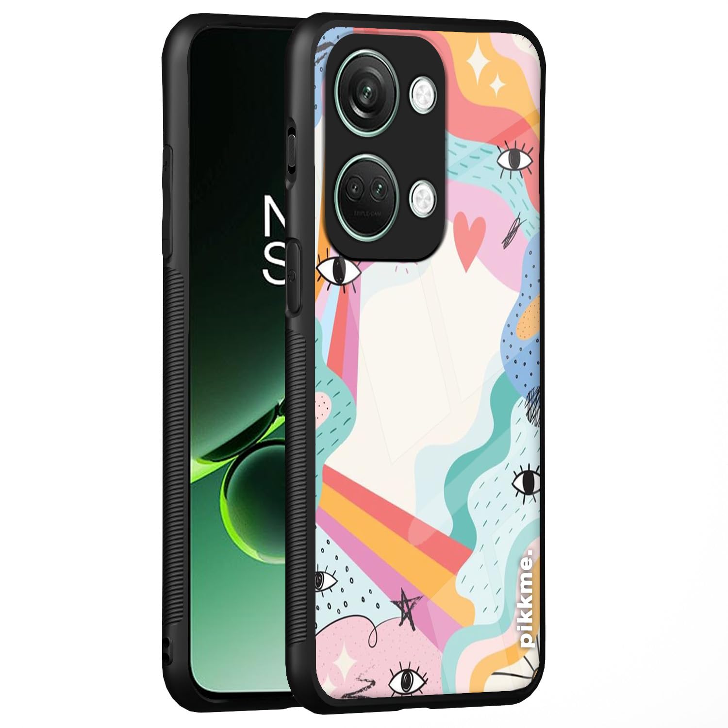 Pikkme Hybrid mobile back cover for OnePlus Nord 3 5G