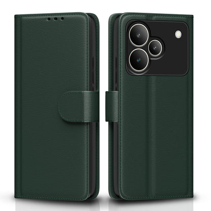 Green wallet flip cover for Realme P4 Pro 5G – Pikkme