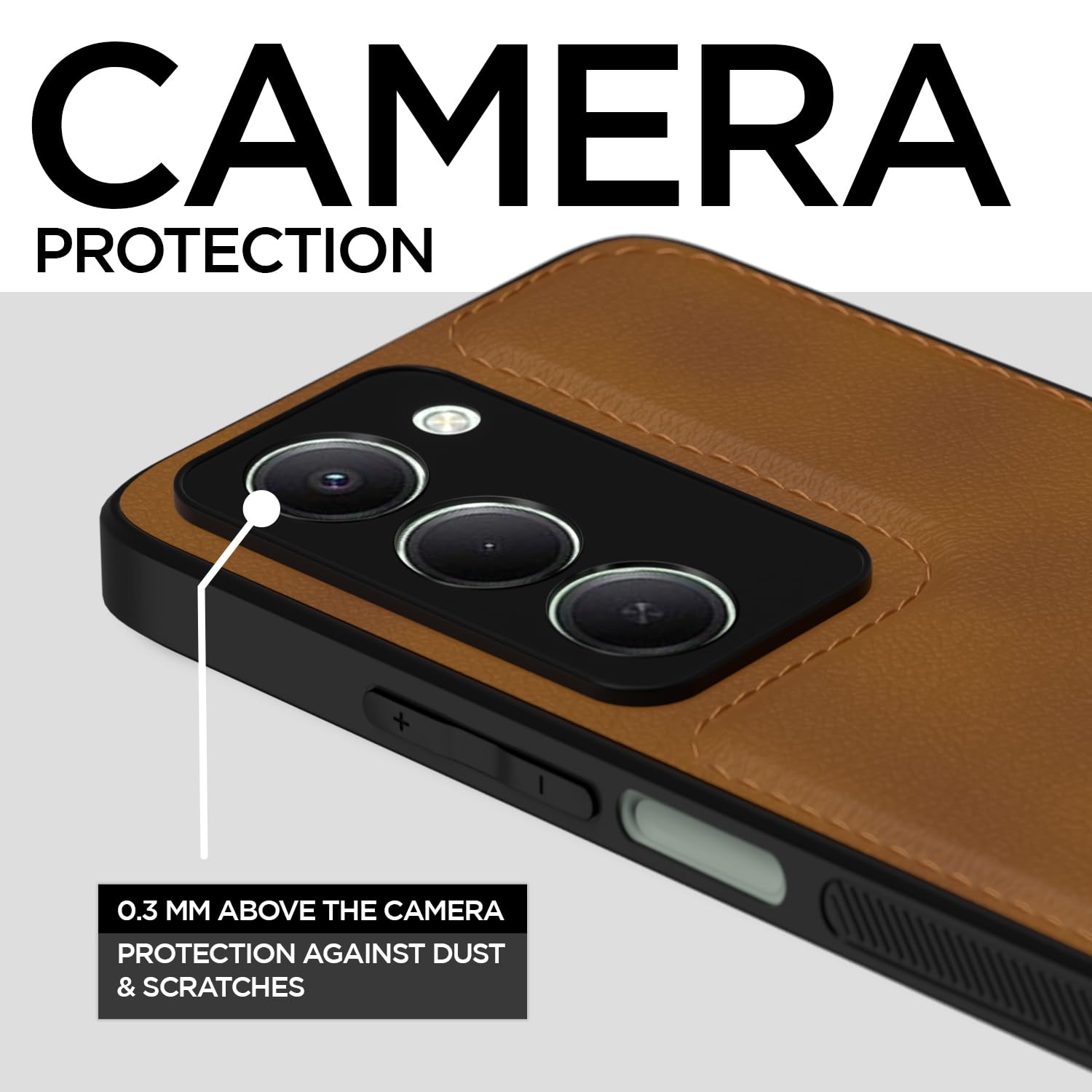 Brown mobile back cover for Redmi 15 5G – Pikkme – photo 3