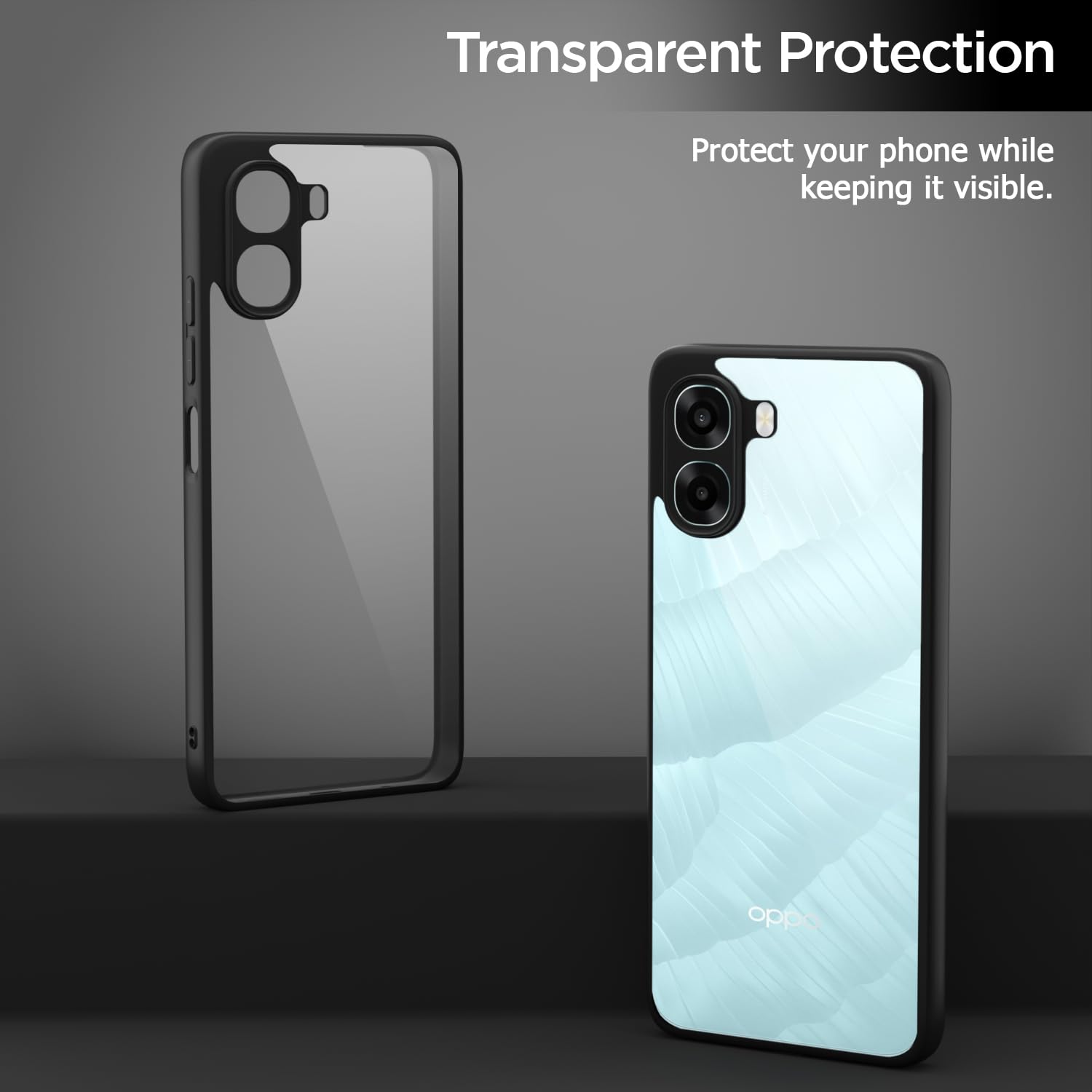 Pikkme Oppo A6X 5G black mobile cover – photo 3