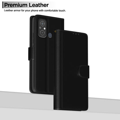 Black flip case for Redmi 12C/Poco C55 – Pikkme – photo 2