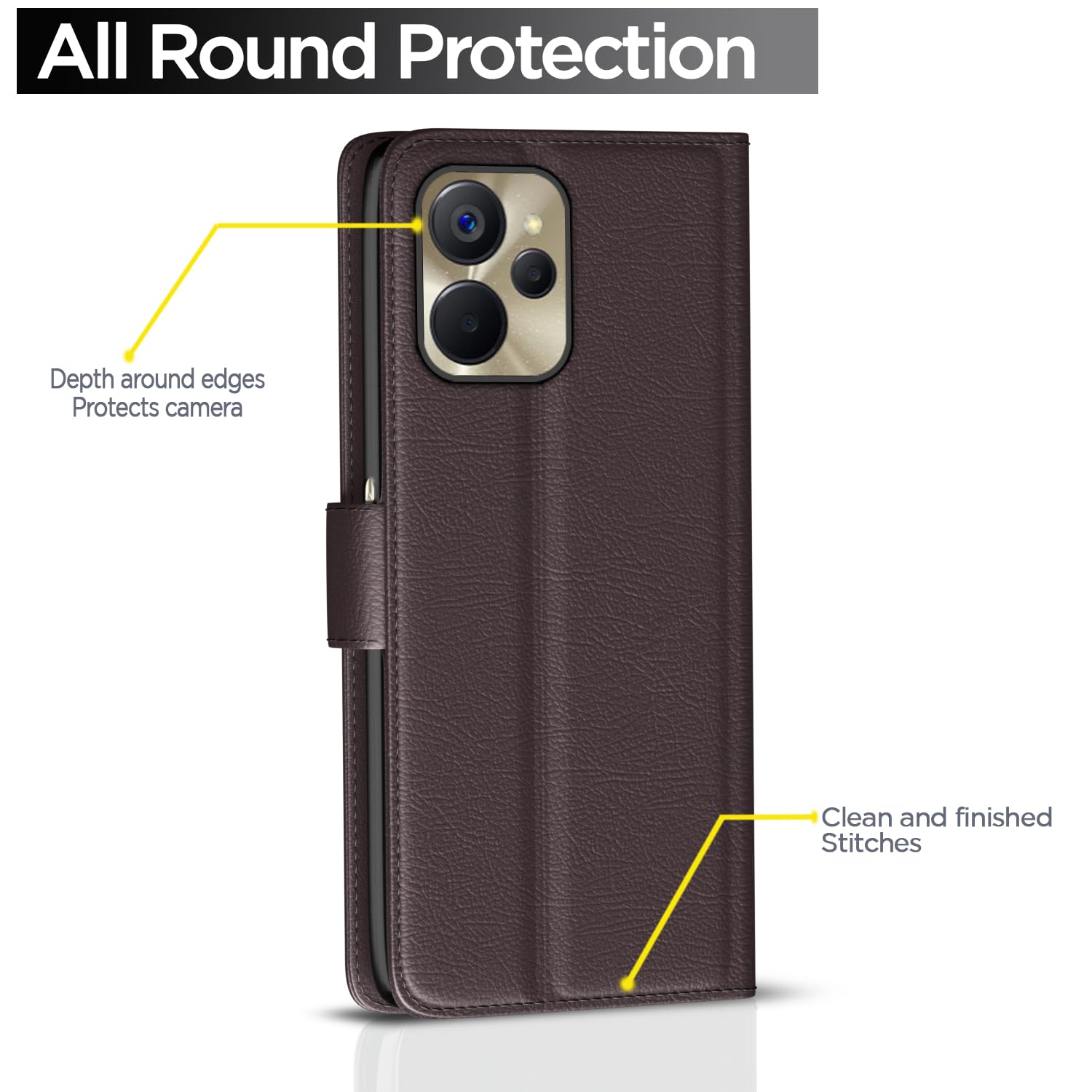 Coffee flip case for Realme 9i – Pikkme – photo 4