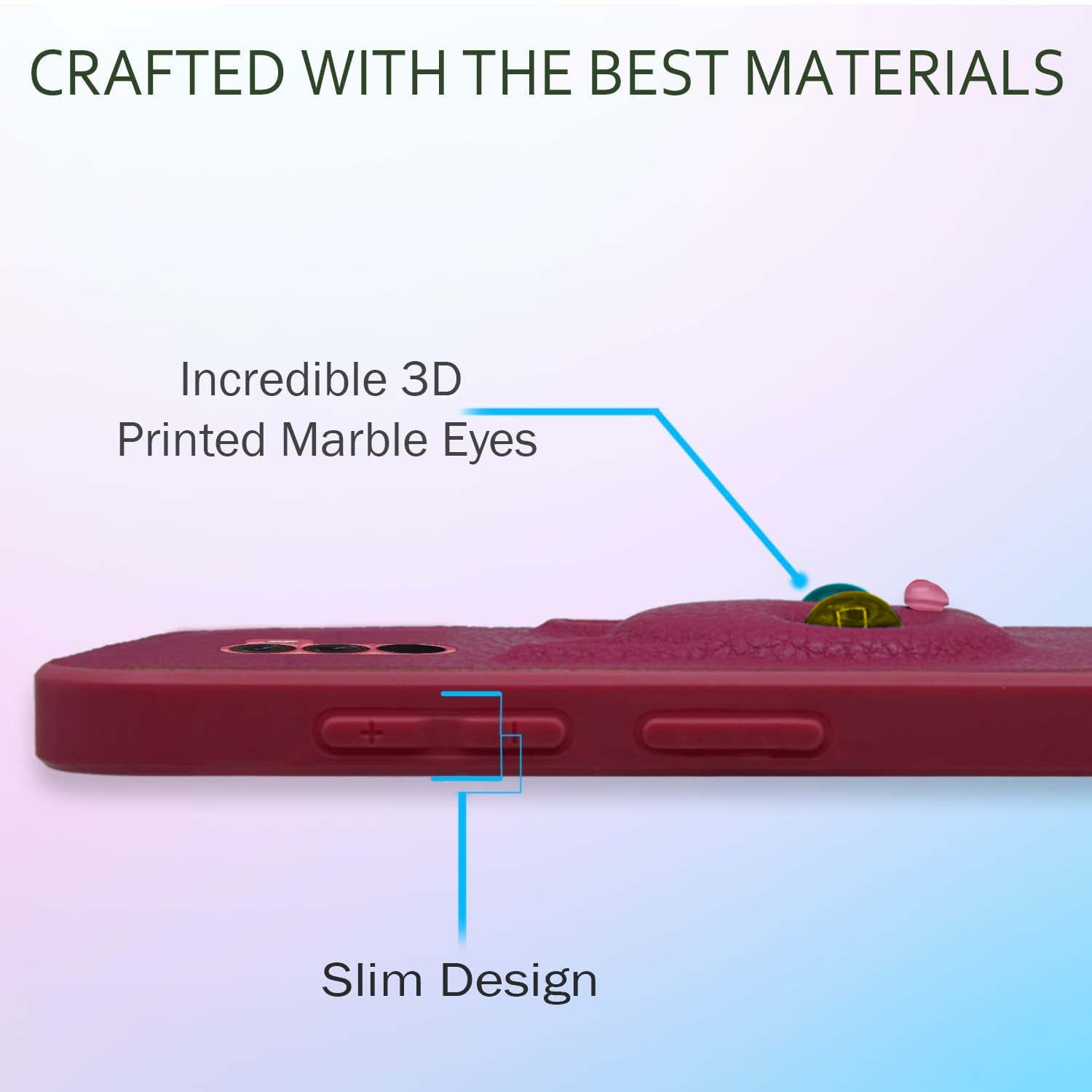 Mi Poco F1 back cover in pink by Pikkme – photo 4