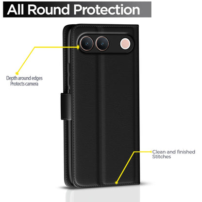 Pikkme Vivo S2 5G Wallet black flip case – photo 4