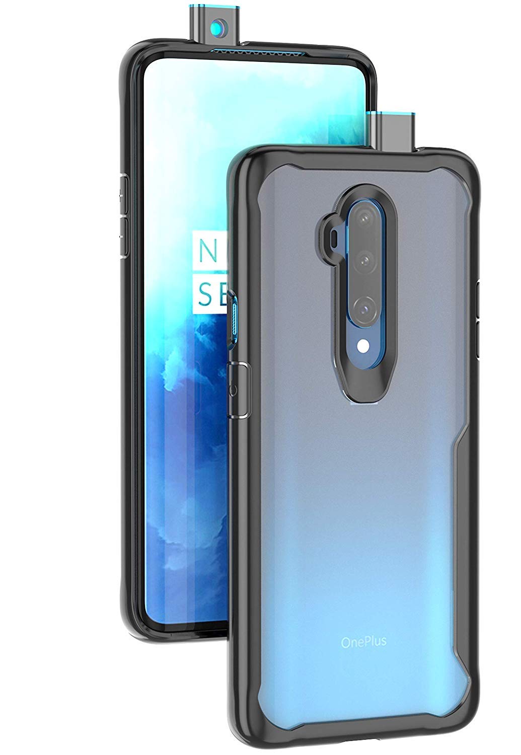 OnePlus 7 Pro back cover in black by Pikkme