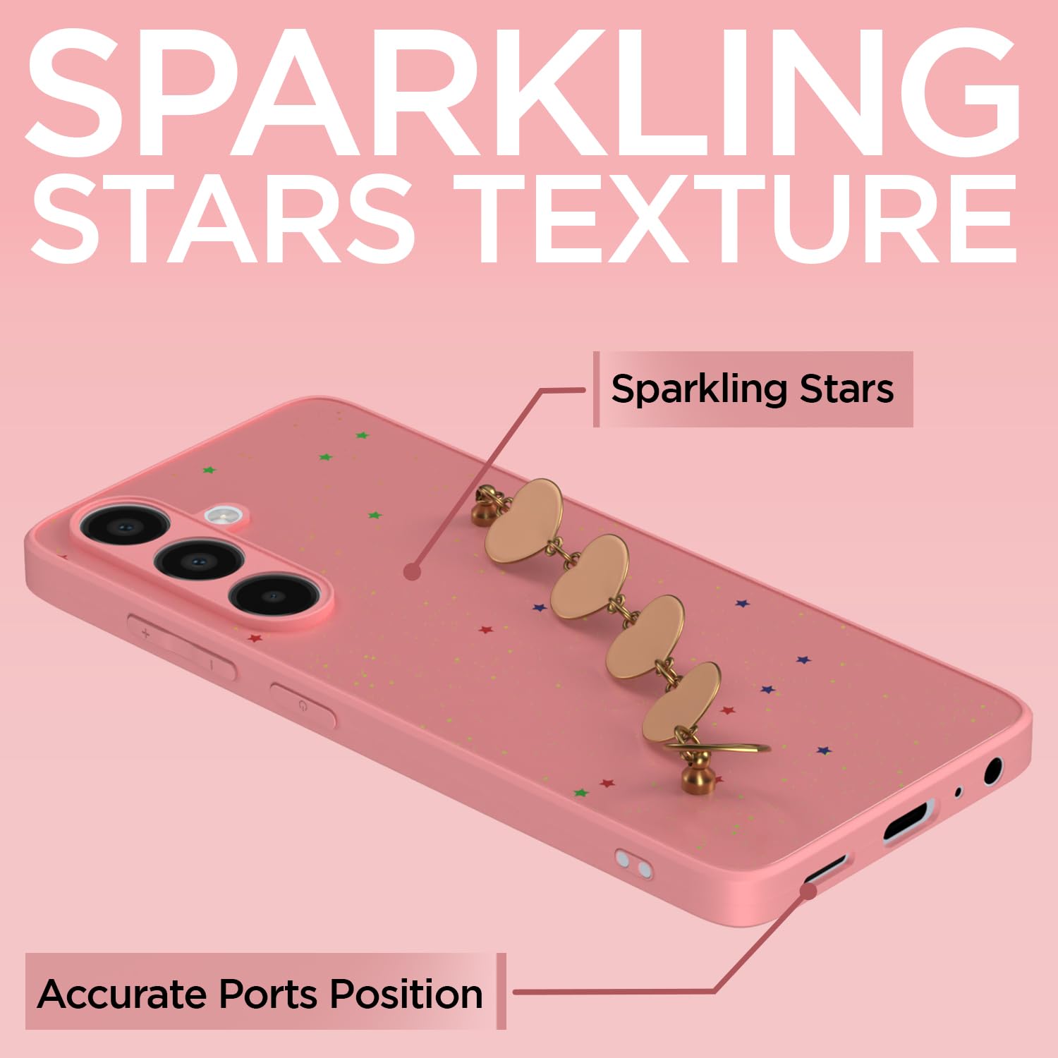 Samsung A15 5G phone cover in pink by Pikkme – photo 7