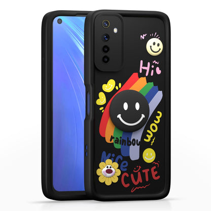 Black mobile cover for Realme 6/6i – Pikkme