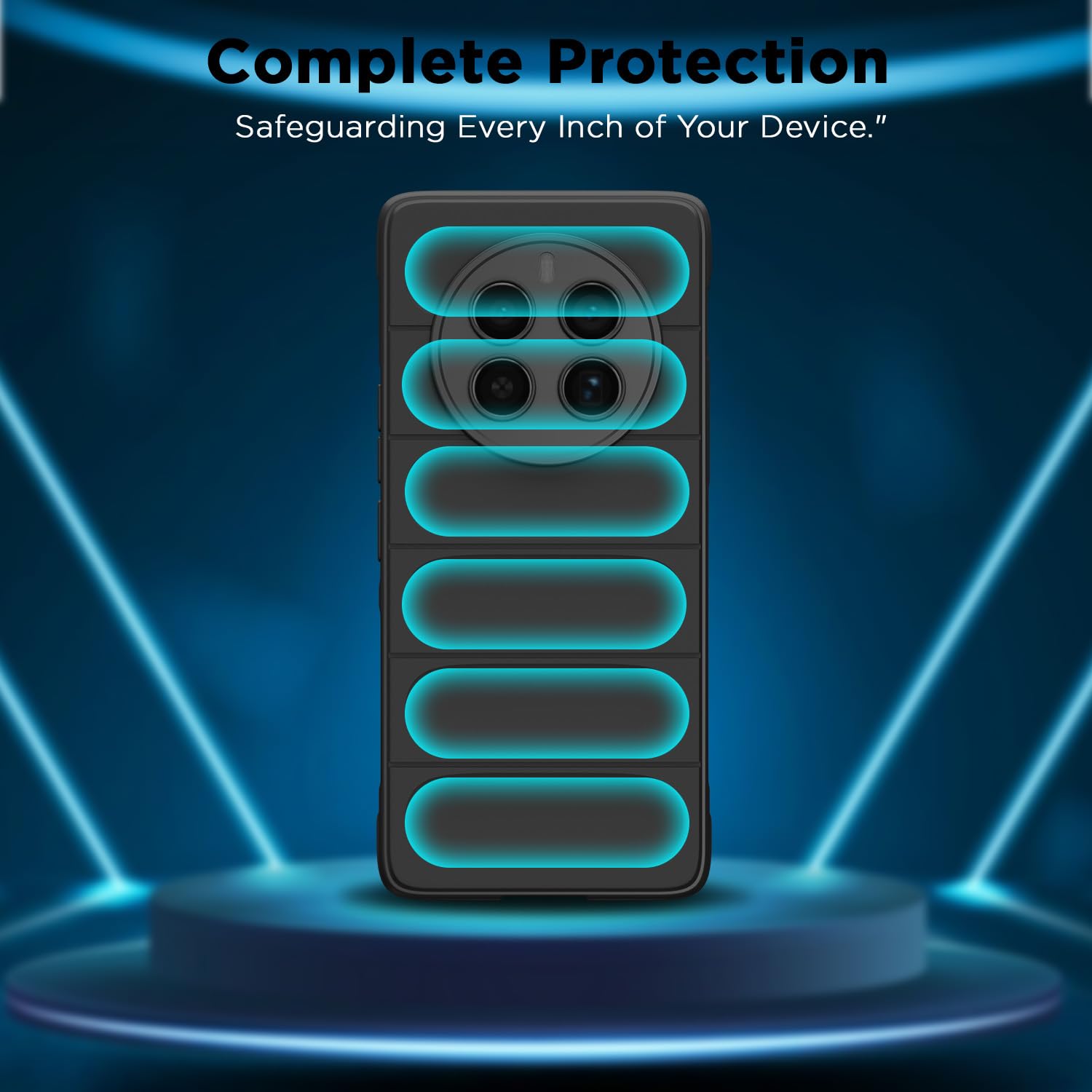 Pikkme black phone cover for Realme 12 Plus/P1/Narzo 70/70 Pro 5G – photo 6