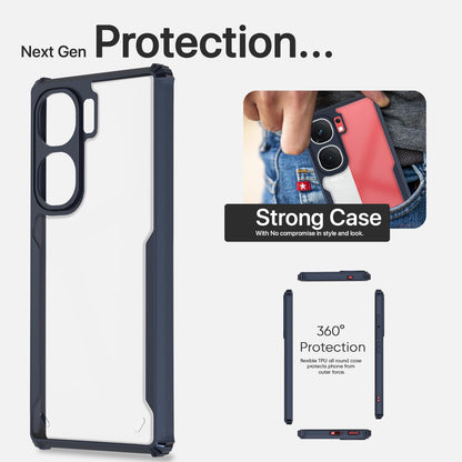 Pikkme blue Clear phone cover for iQOO Neo 9 Pro 5G – photo 6