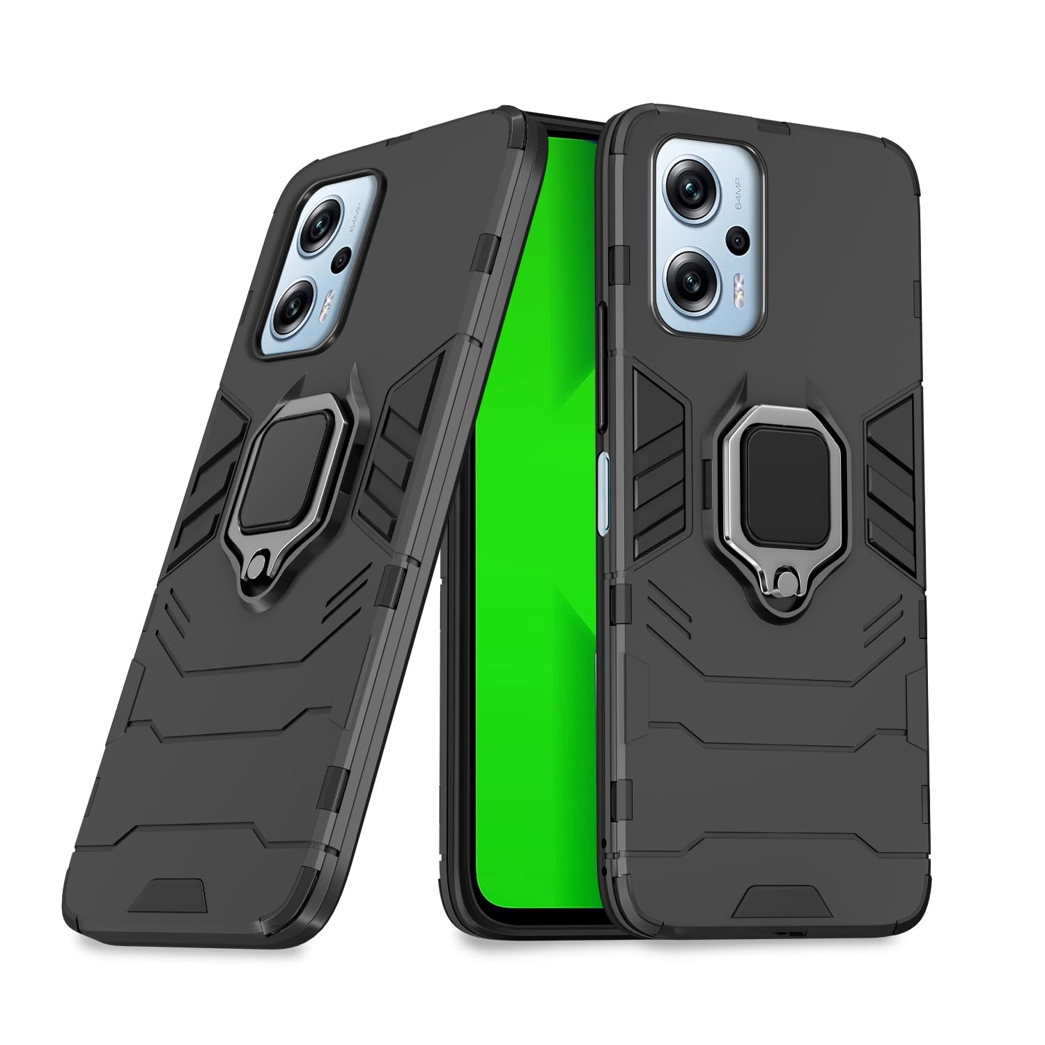 Black back cover for Redmi K50i 5G – Pikkme