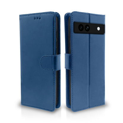 Pikkme Google Pixel 7A blue wallet flip cover