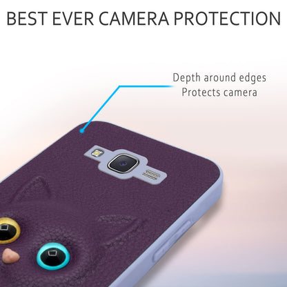 Purple Cat back cover for Samsung J7 2015/J7 – Pikkme – photo 5
