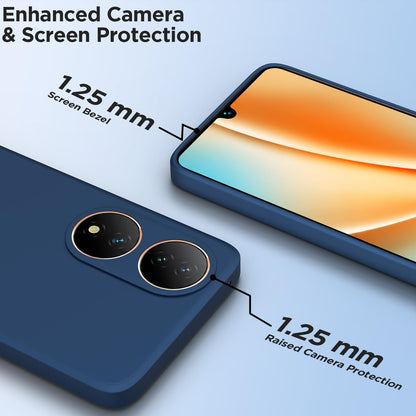 Vivo Y100 5G mobile cover in blue by Pikkme – photo 2