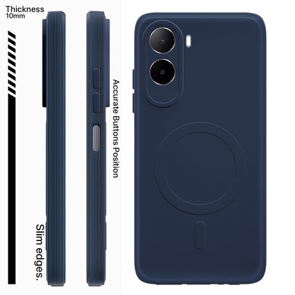 Pikkme Redmi A7 Pro/Poco C85x 5G MagSafe blue phone cover – photo 3