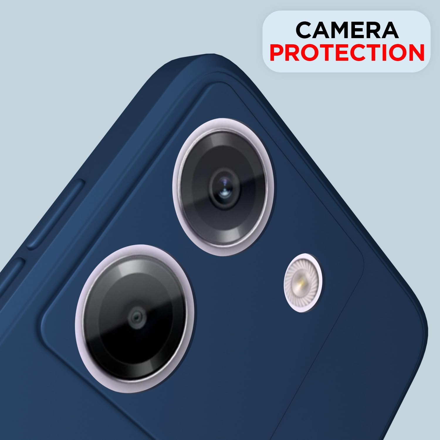 Blue Matte mobile cover for Poco M7 Pro 5G – Pikkme – photo 5