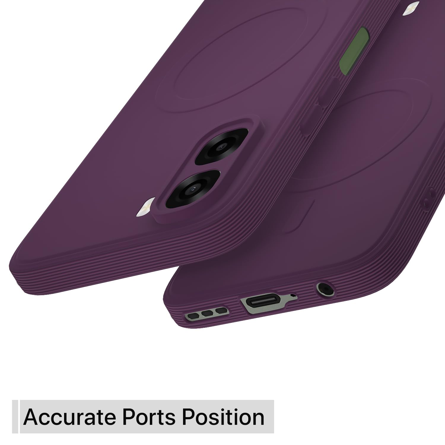 Pikkme Oppo A6X 5G MagSafe purple back cover – photo 4
