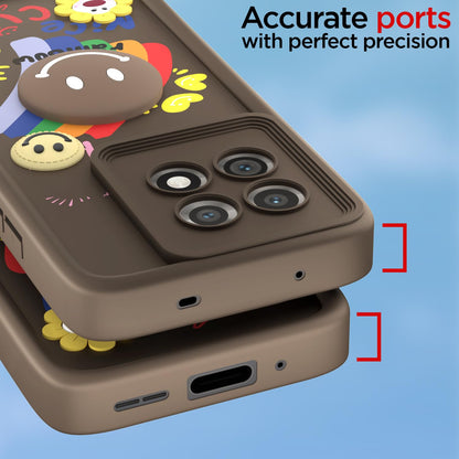 Pikkme OnePlus 11 5G Soft Silicone brown back cover – photo 4