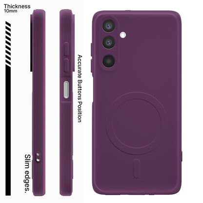 Purple MagSafe back cover for Samsung A27/M47 5G – Pikkme – photo 3