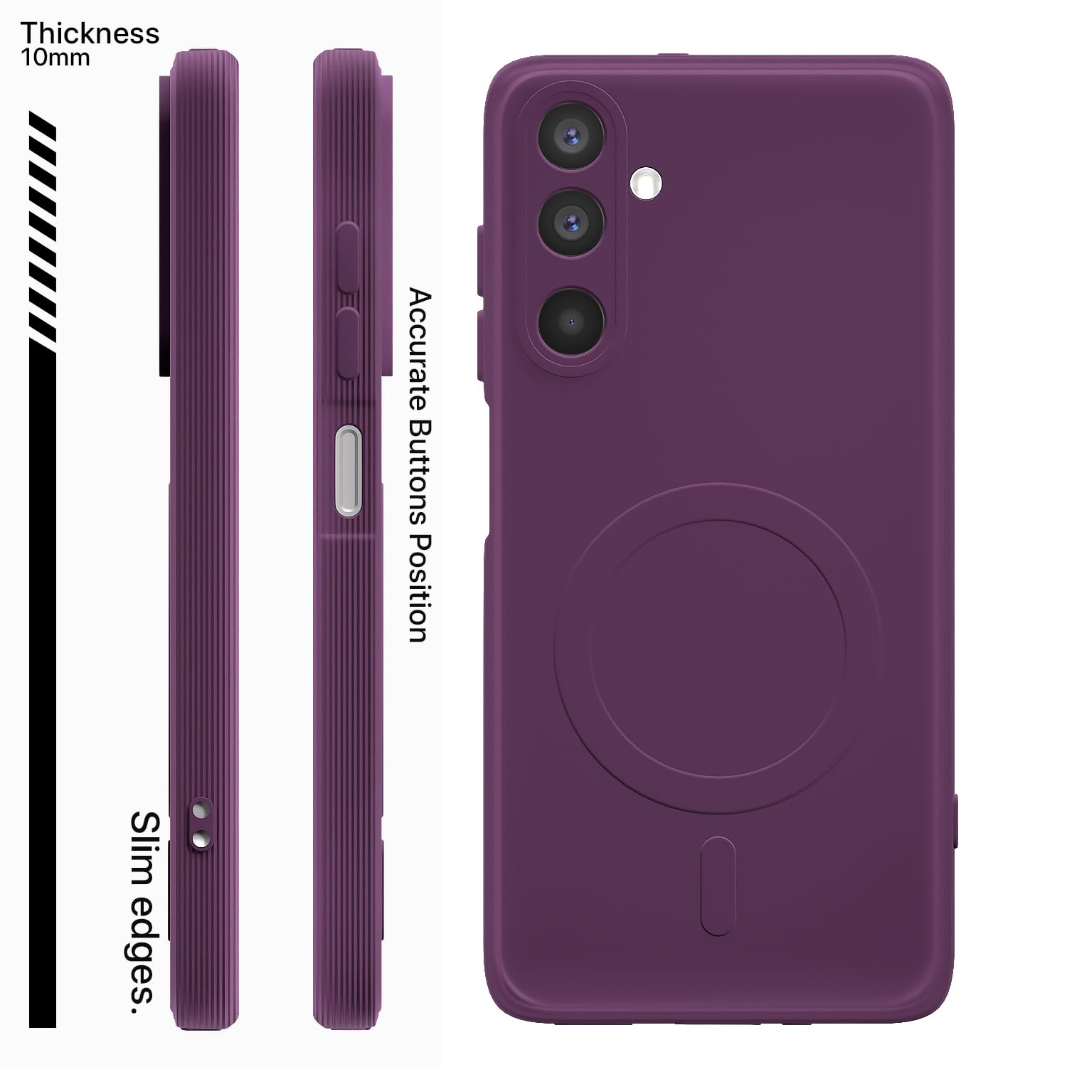 Pikkme Samsung M47/A27 5G MagSafe purple phone cover – photo 3