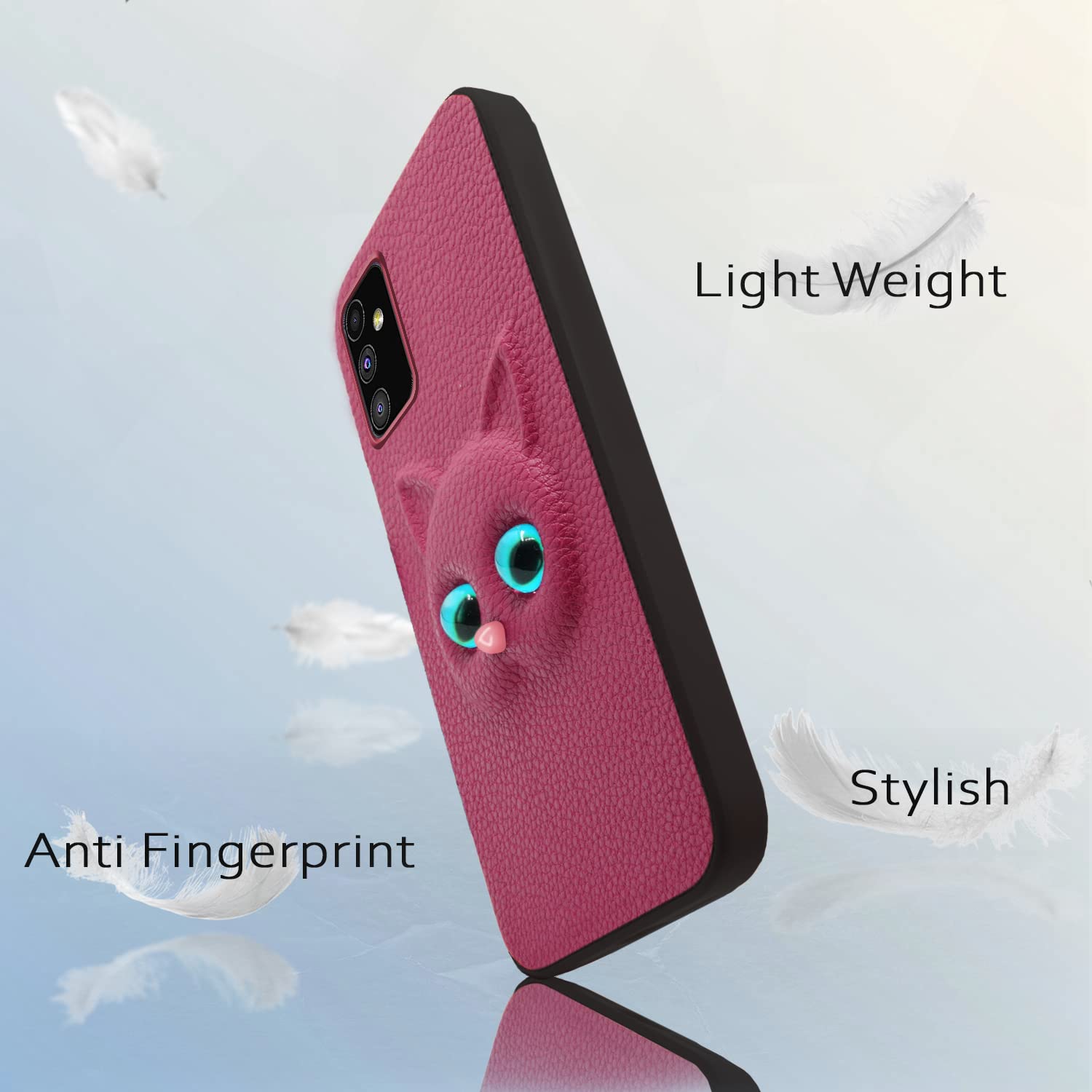 Samsung M52 5G phone cover in pink by Pikkme – photo 3