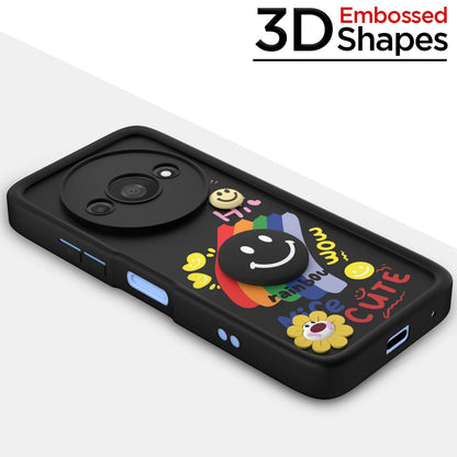 Pikkme Redmi A3 (2024)/A3x/Poco C61 black mobile cover – photo 3
