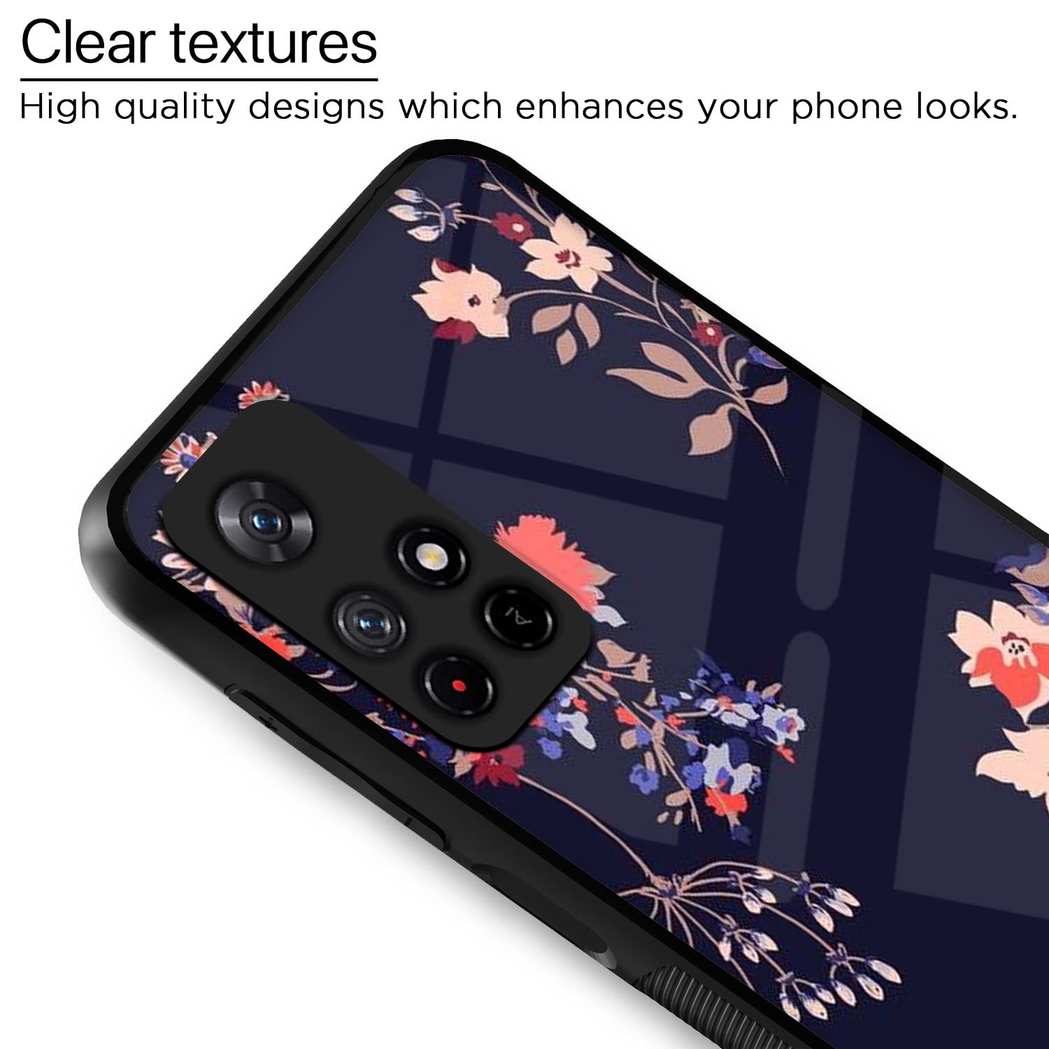 Pikkme Flower phone cover for Redmi Note 11T/Poco M4 Pro 5G – photo 4