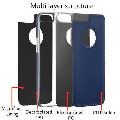 Pikkme chrome blue back cover for iPhone 7/8 – photo 2
