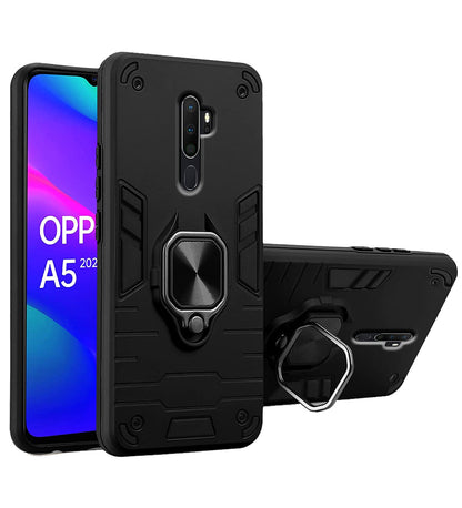 Pikkme Oppo A5 2020, Oppo A9 2020 black mobile back cover