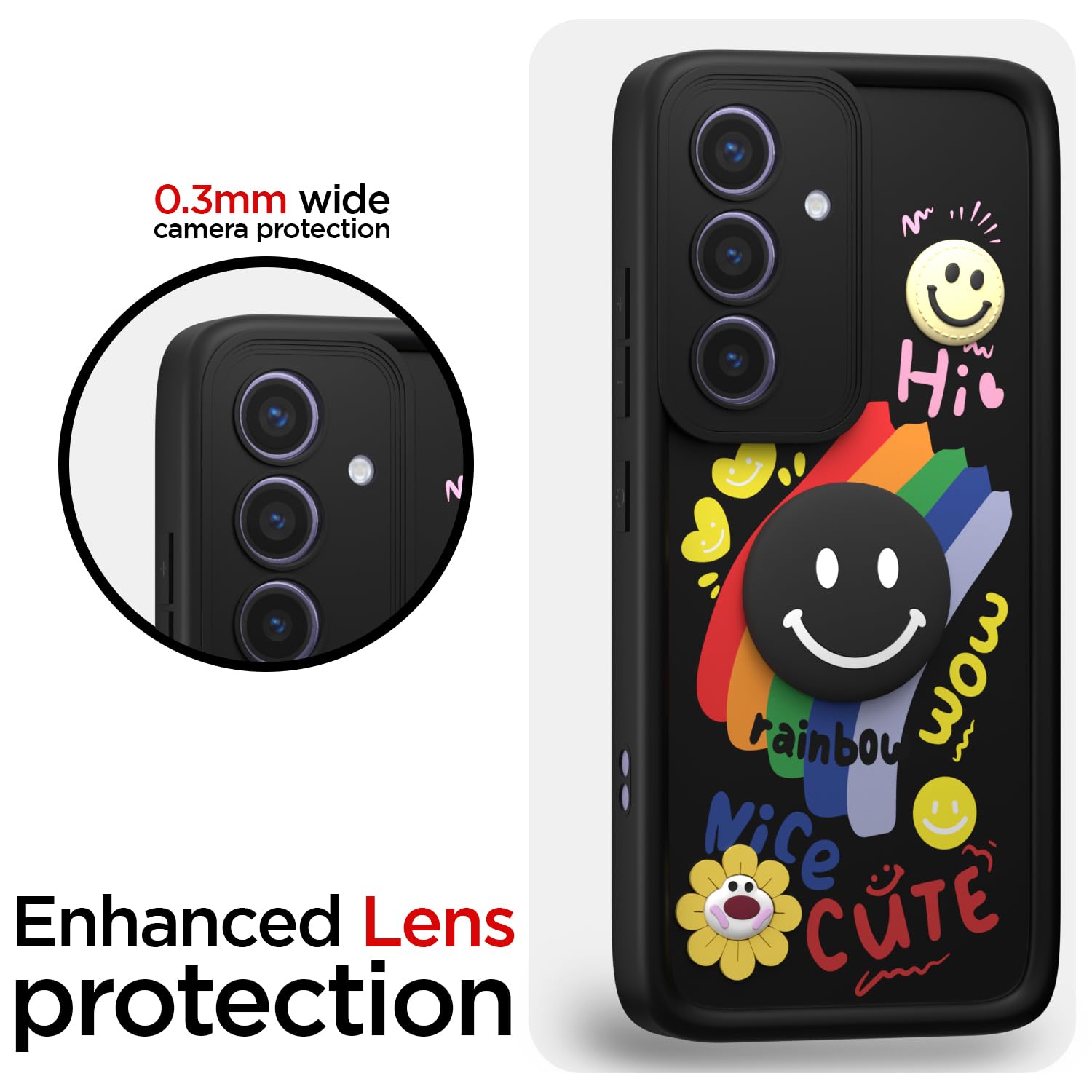 Samsung S24 5G Soft Silicone mobile cover in black by Pikkme – photo 5