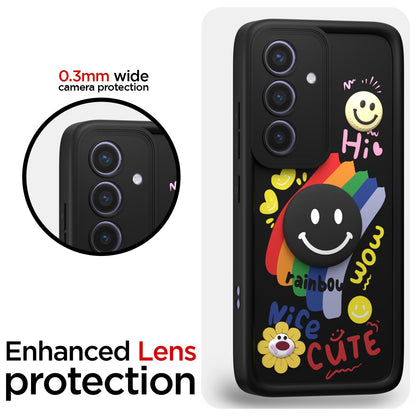 Samsung S24 5G Soft Silicone mobile cover in black by Pikkme – photo 5
