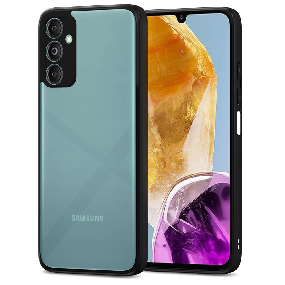 Pikkme black Hybrid phone cover for Samsung M14 5G