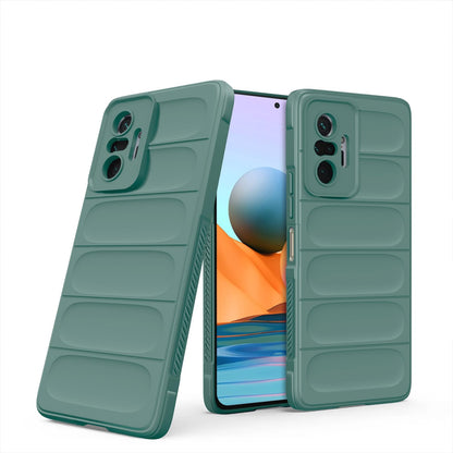 Pikkme green Liquid Silicone mobile back cover for Redmi Note 10 Pro 4G/10 Pro Max