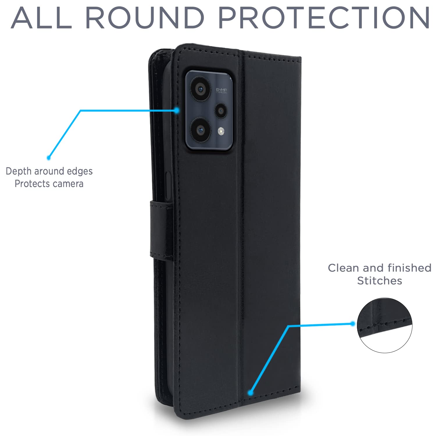 Black flip case for Realme 9 Pro – Pikkme – photo 4