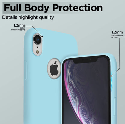 Pikkme iPhone XR Soft Silicone sea blue back cover – photo 3