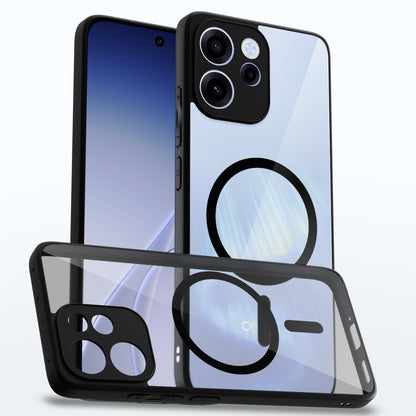 Pikkme black mag-safe phone cover for Oppo Reno 15F 5G
