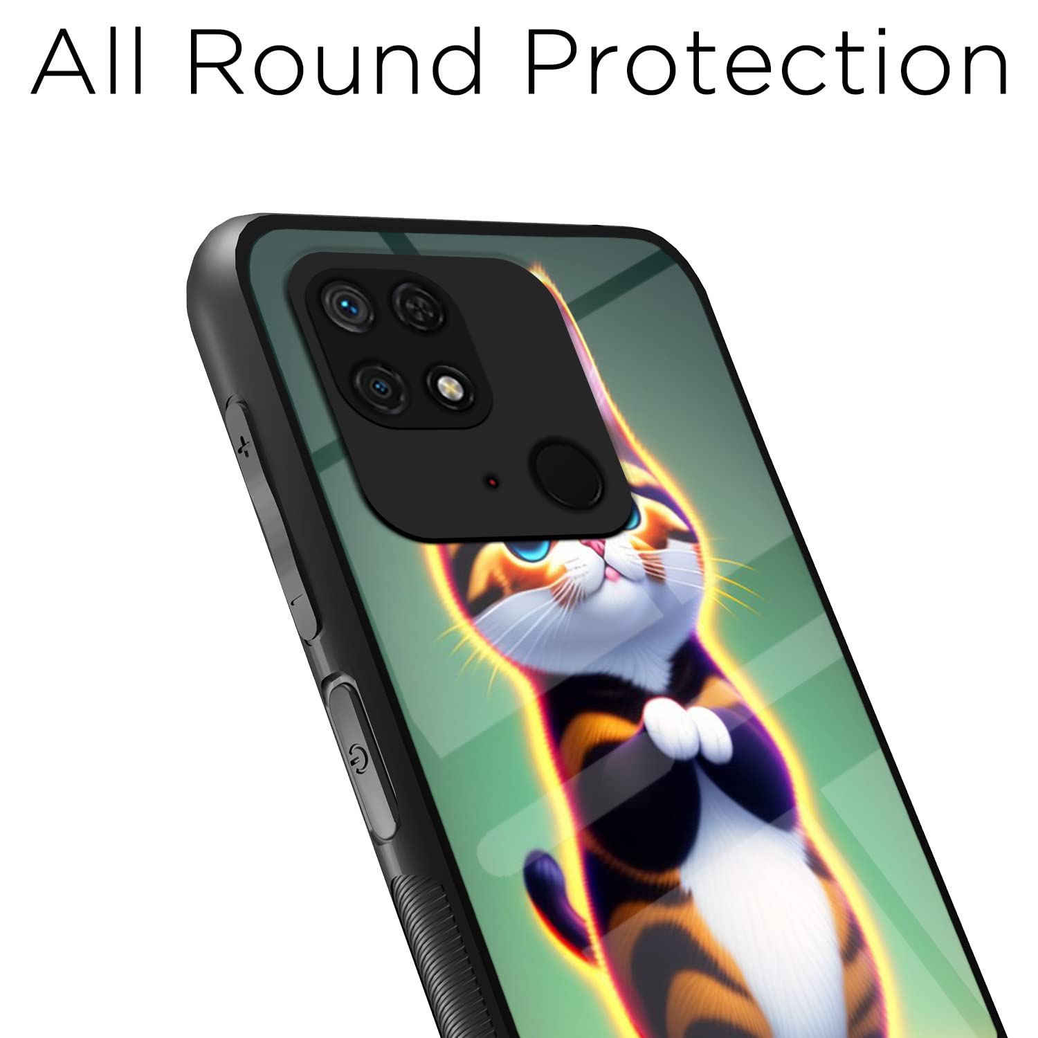 Pikkme Cat mobile back cover for Redmi 10/10 Power – photo 7