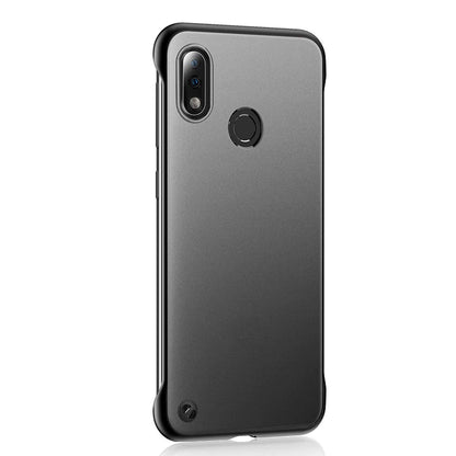 Samsung A20/A30/M10s mobile back cover in black by Pikkme