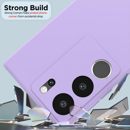 Pikkme purple Liquid Silicone back cover for Vivo V29/V29 Pro 5G – photo 5