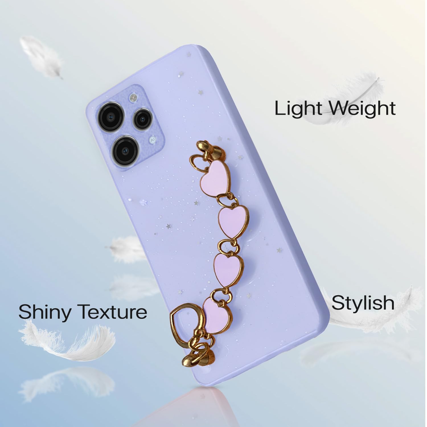 Pikkme purple Chain mobile cover for Redmi 12 4G – photo 5
