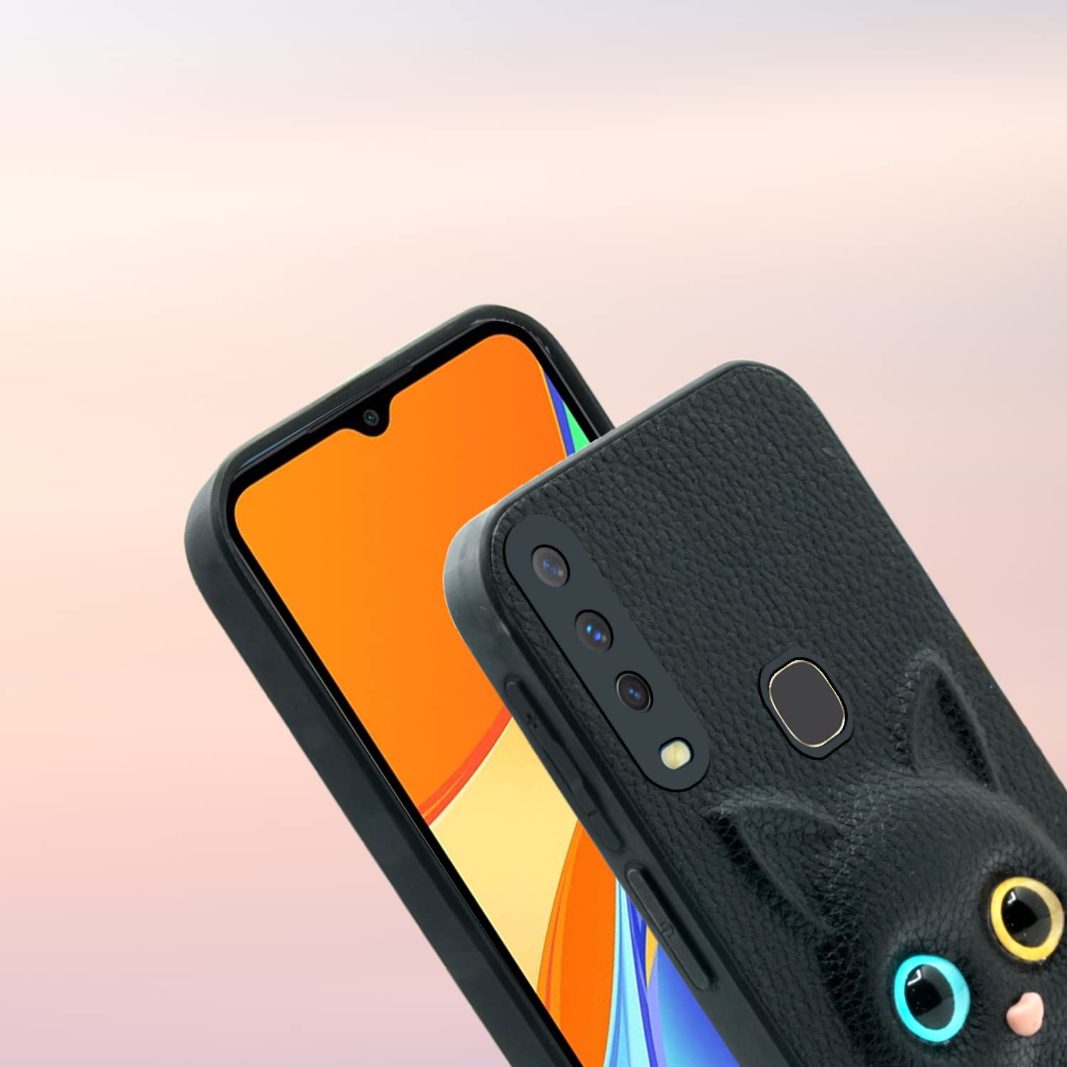 Pikkme Vivo Y12/Y15/Y17/U10 black mobile cover – photo 6