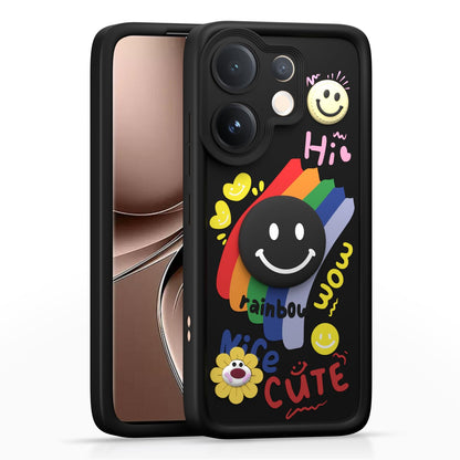Pikkme Vivo V60/T4 Pro 5G Soft Silicone black phone cover