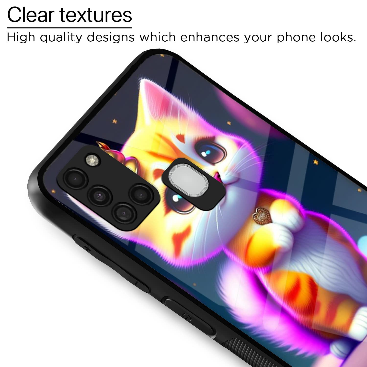 Cat Back cover for Samsung A21s – Pikkme – photo 4