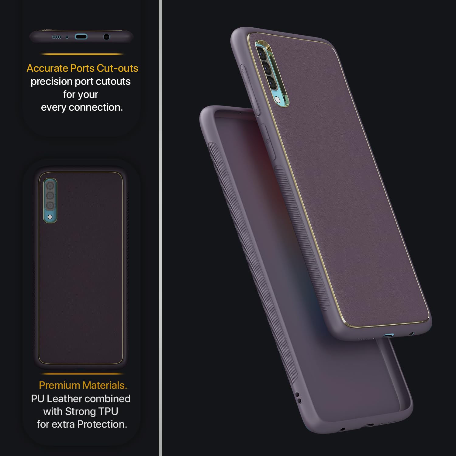 Pikkme purple back cover for Samsung A50/A50s/A30s – photo 2