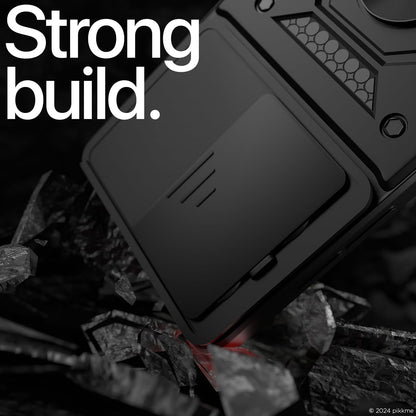 Pikkme black D10 Camera Shield mobile back cover for Realme Narzo N61/C61 4G – photo 6