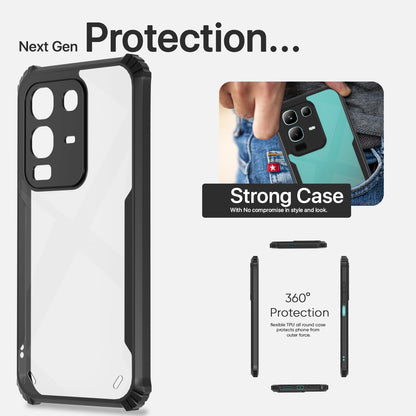 Pikkme Infinix Note 50x 5G Ultra Hybrid black mobile back cover – photo 7