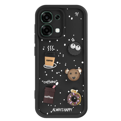 Pikkme black Silicone mobile cover for Oppo F31 5G/F33 5G/3D – photo 7