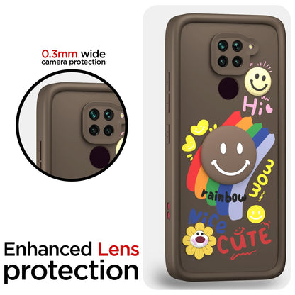 Redmi Note 9 mobile cover in brown by Pikkme – photo 5