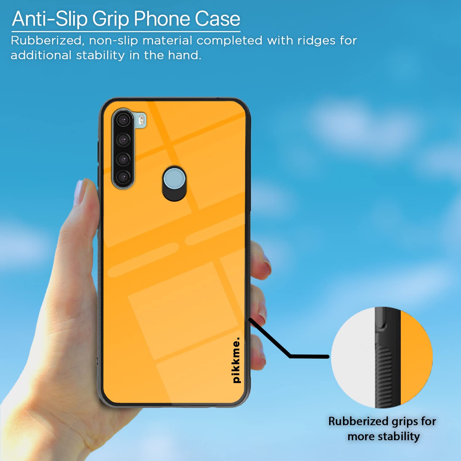 Redmi Note 8 Hybrid phone cover by Pikkme – photo 5